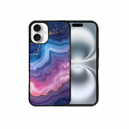 iPhone 16 Plus Case — Marble Galaxy, Custom Made Phone Cover