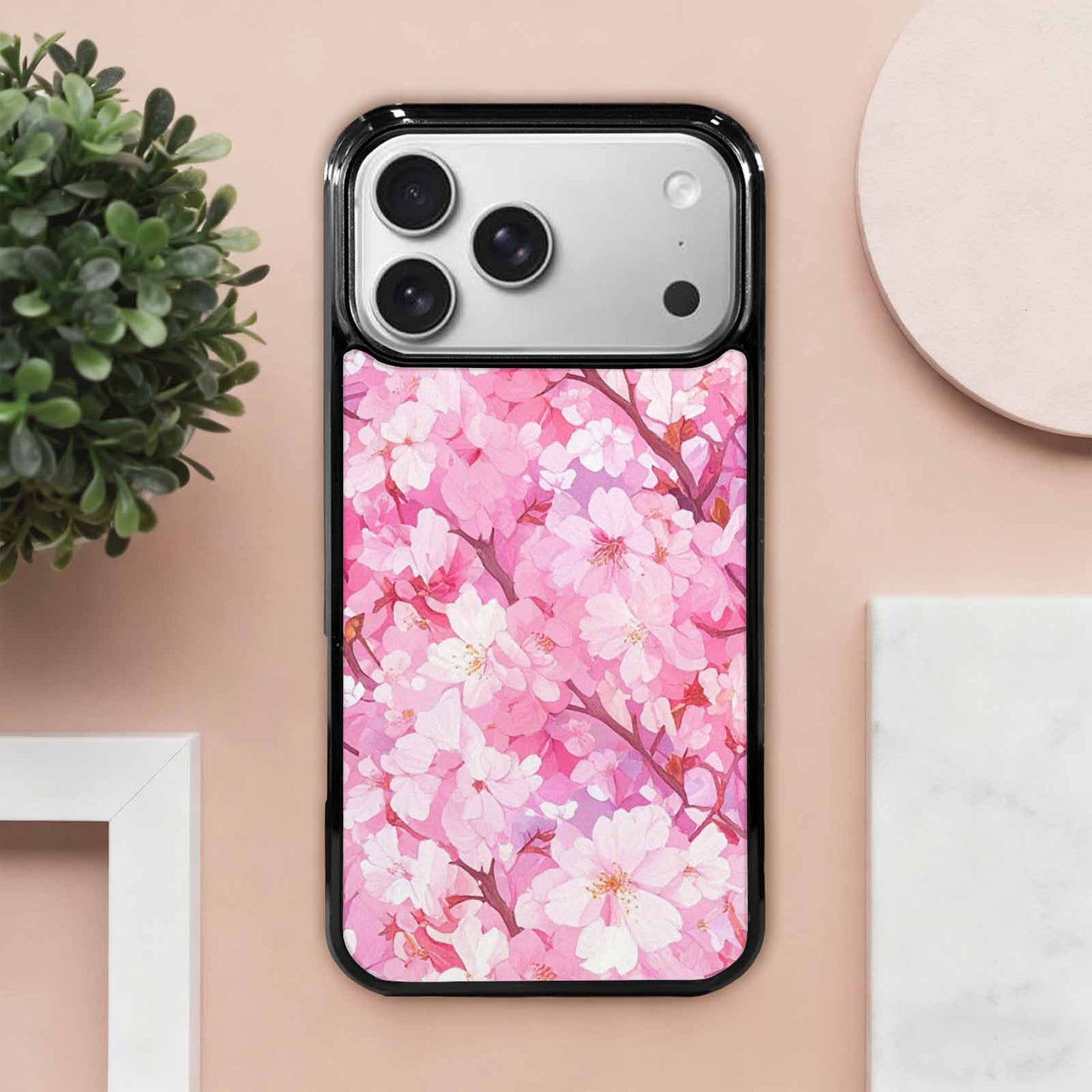 iPhone 17 Pro Max Case — Cherry Blossom Branch Cherry Blo Original, Custom Designed Case Cover