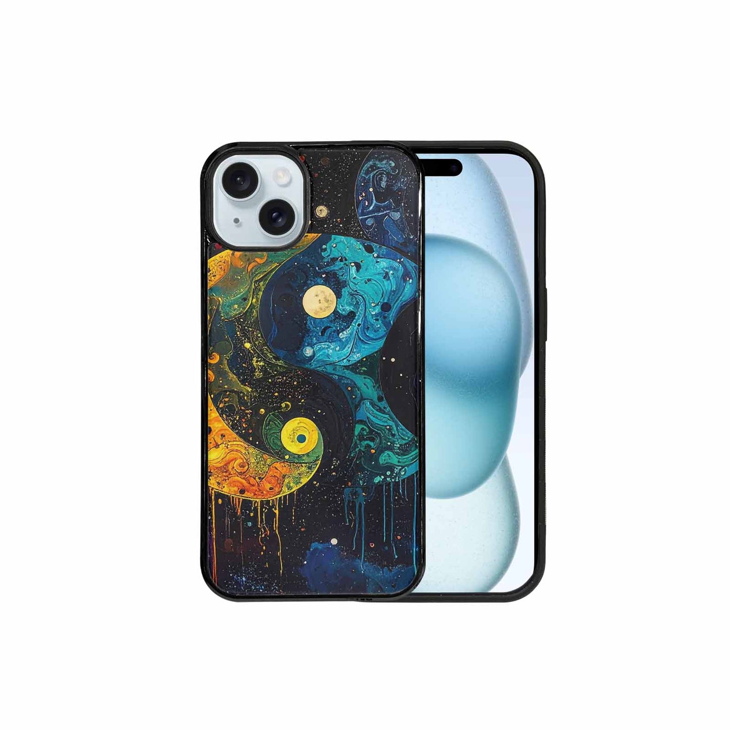 iPhone 15 Plus Case — Yin Yang Yin And Yang Symbol, Custom Print Case Cover
