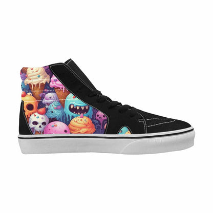 MEN'S Ice Cream Monsters  High Top Canvas Dreamlike Shoes