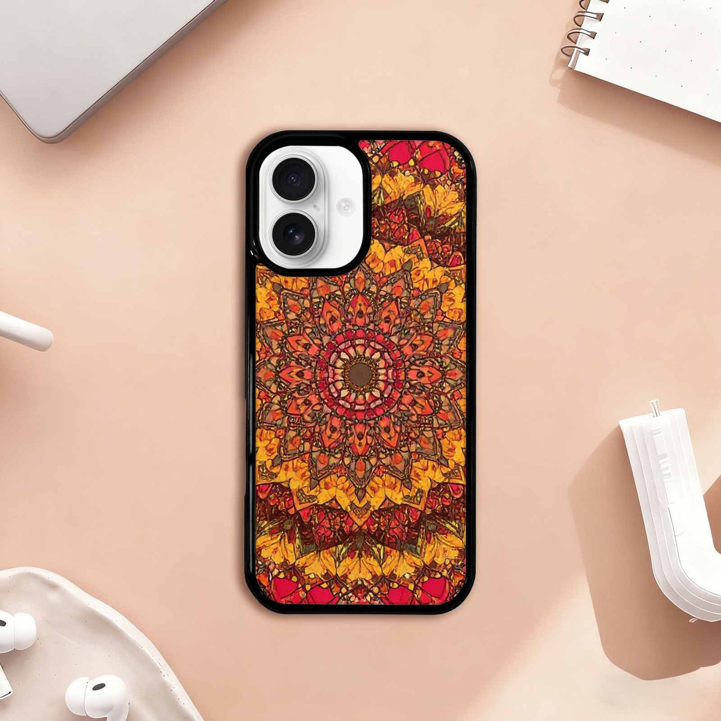 iPhone 17 Case — Mandala Lions Original Art, Original Design Phone Case
