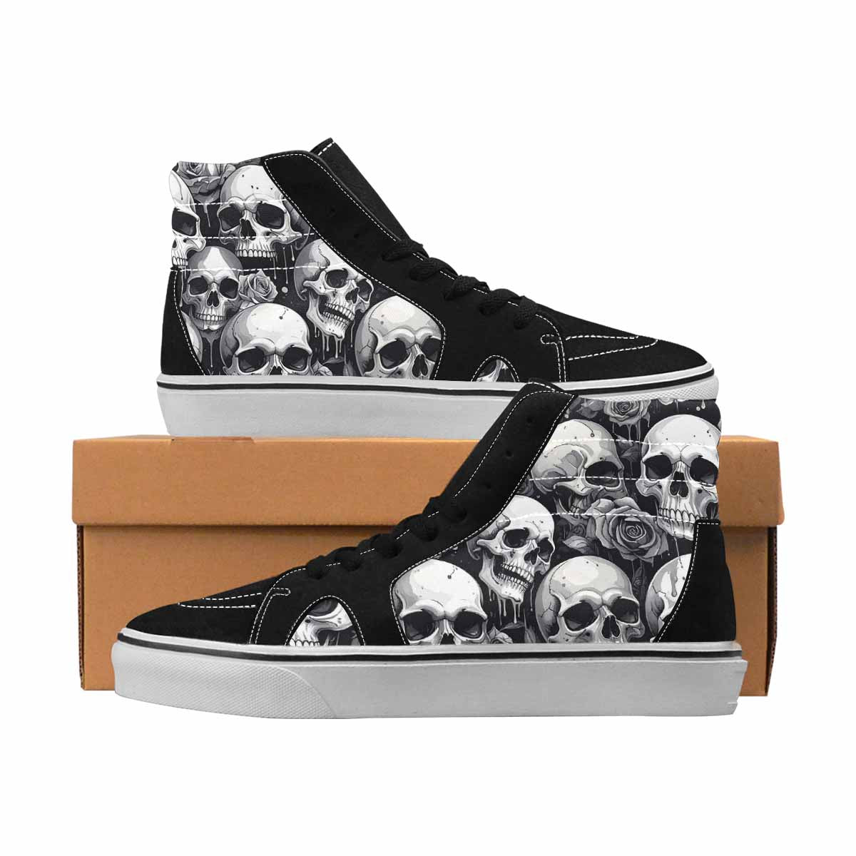 MEN'S Skull Dark Art Gothic Print 1569 Ferion