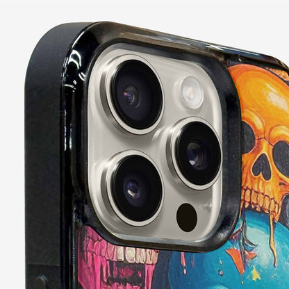 iPhone 16 Pro Max Case — Skulls General Skulls Pattern, Custom Art Phone Cover