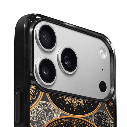 iPhone 17 Pro Case — Small Mandala Pattern Randomly Varying Floral, Custom Made Phone Cover