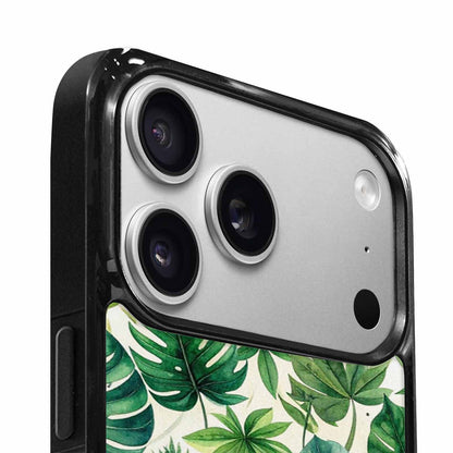 iPhone 17 Pro Case — Small Seven Point Palmate Leaf Floral, Custom Art Phone Cover