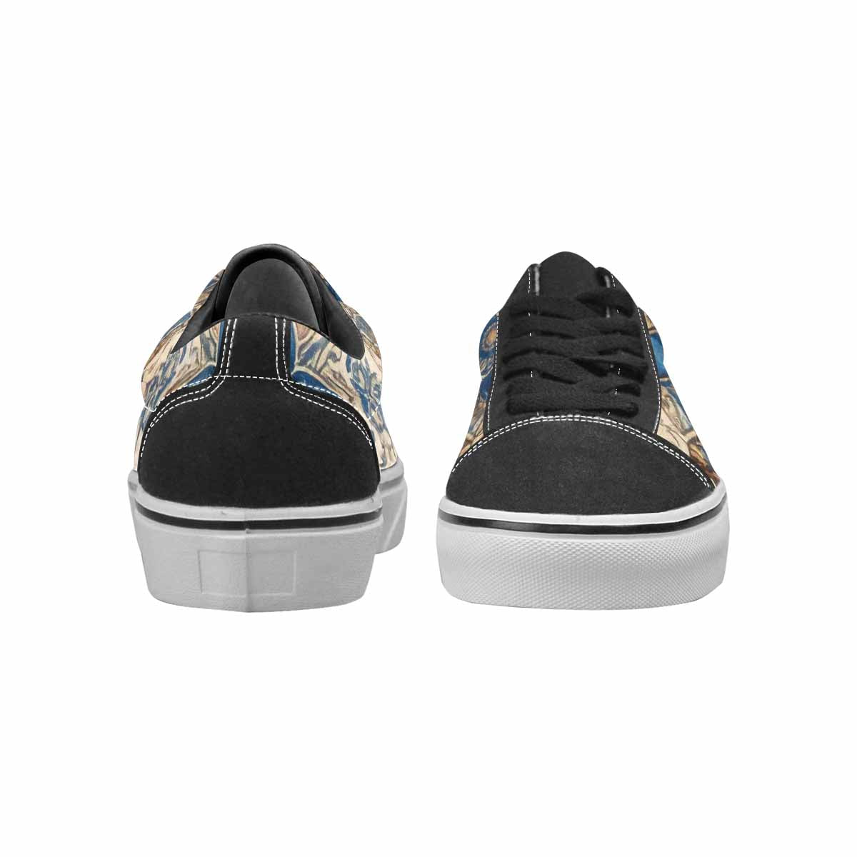 MEN'S Mandala Canvas Lace-Up Vivid Custom Shoes