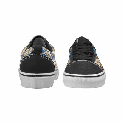 MEN'S Mandala Canvas Lace-Up Vivid Custom Shoes