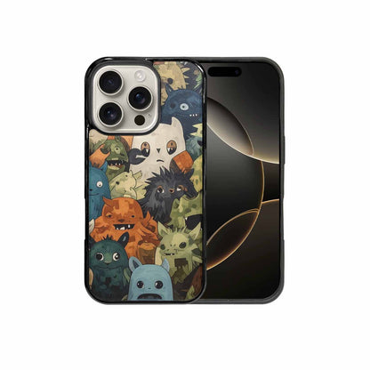 iPhone 16 Pro Case — Monsters Camomonsters Pattern Gsw, Customized Protective Case