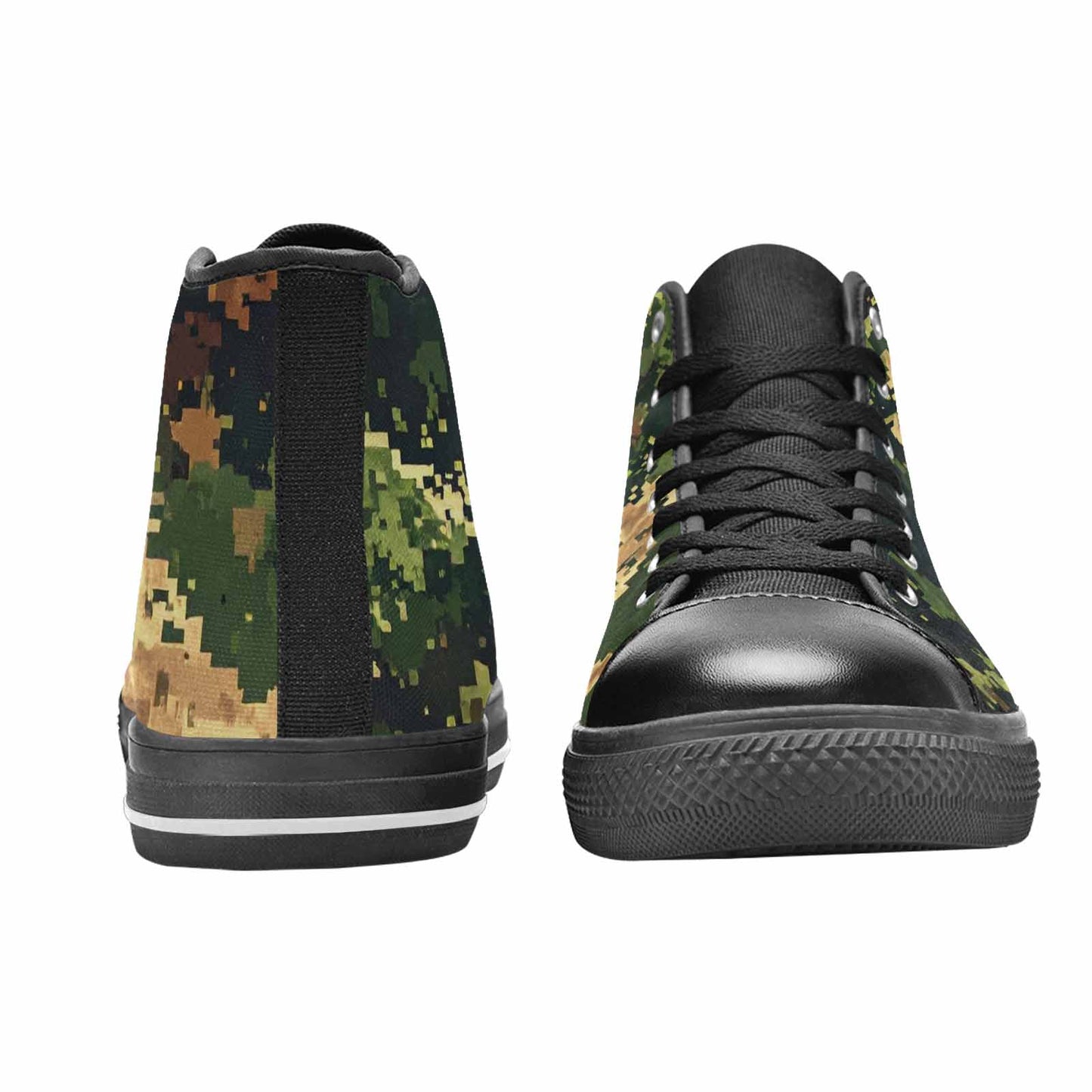 MEN'S Military Camouflage Blotch High Top Canvas Aesthetic Sneakers