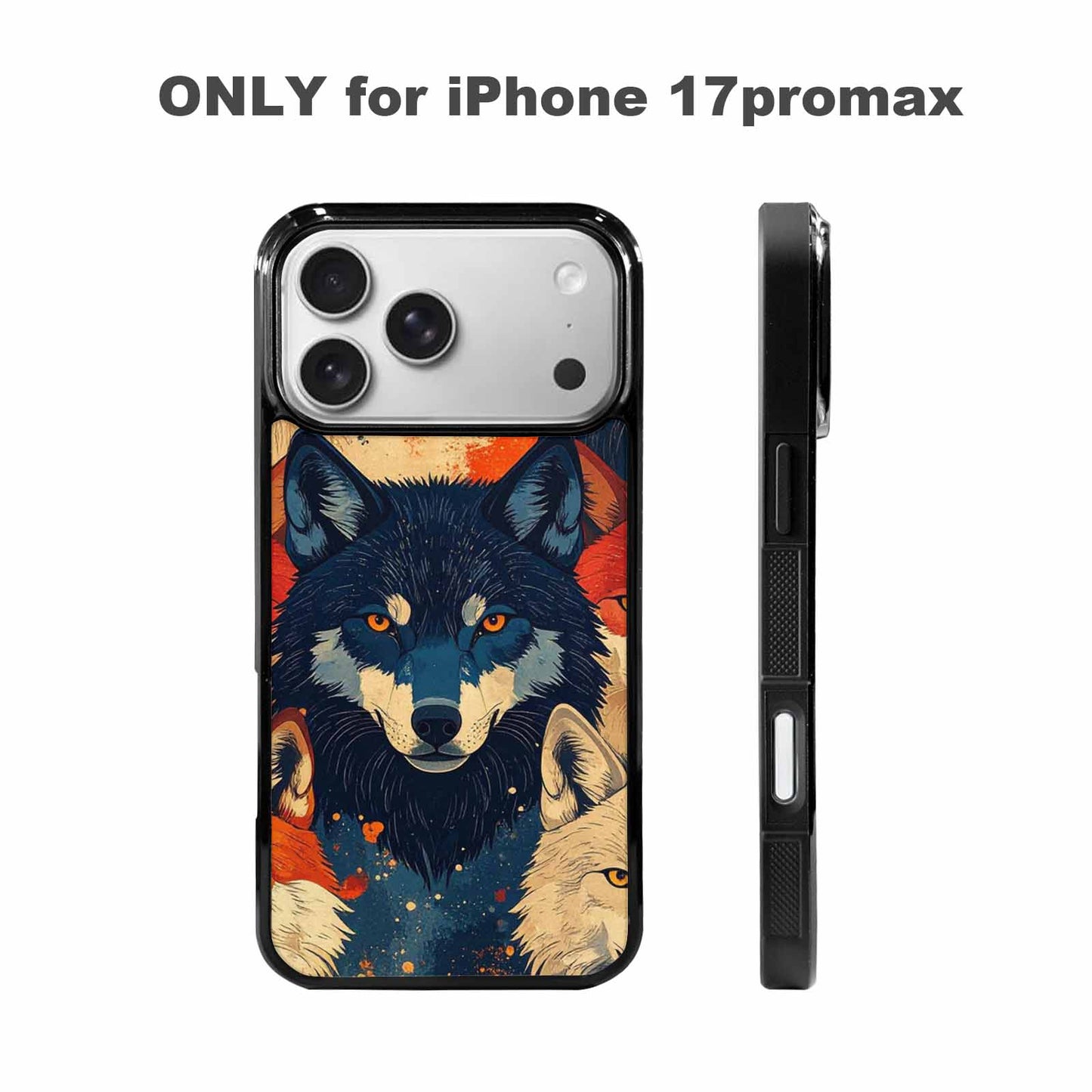 iPhone 17 Pro Max Case — Glossy Galaxy Art Galaxy Space, Custom Printed Phone Case