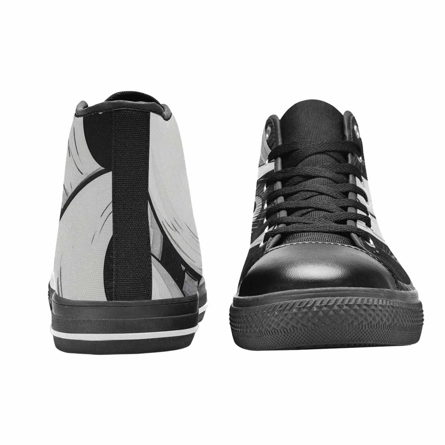 MEN'S Googly Cartoon Eyeballs High Top Canvas Vivid Custom Shoes