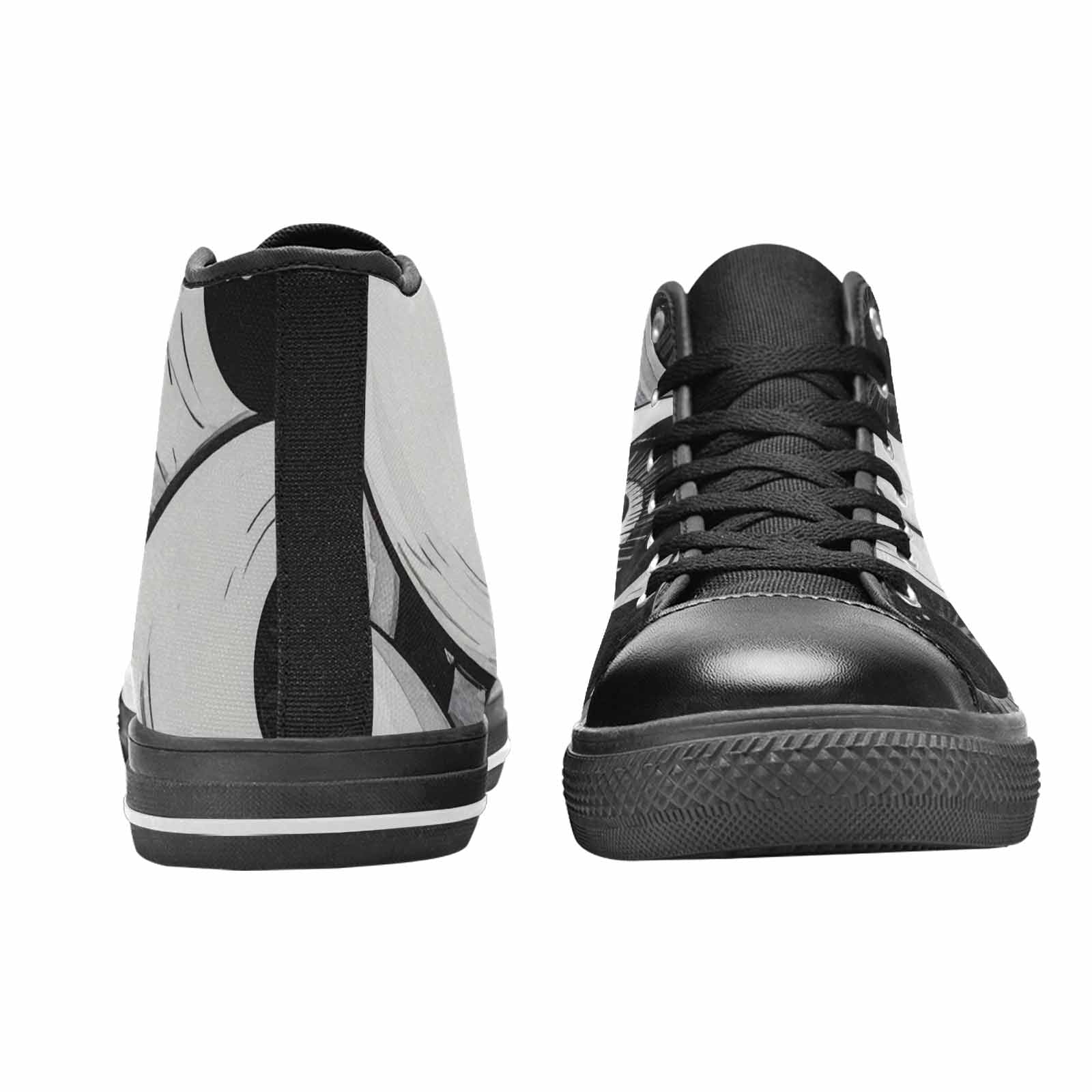MEN'S Googly Cartoon Eyeballs High Top Canvas Vivid Custom Shoes