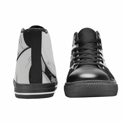 MEN'S Googly Cartoon Eyeballs High Top Canvas Vivid Custom Shoes