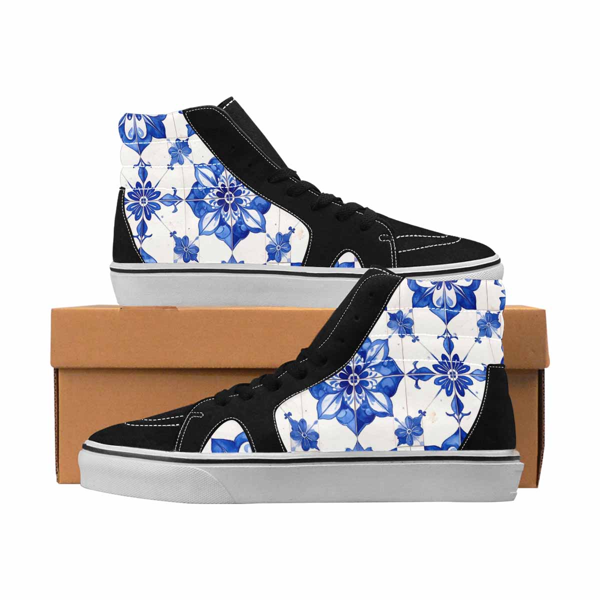MEN'S Talavera Tile Floral Whi 3 Ferion