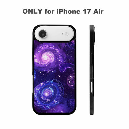 iPhone 17 Air Case — Snake Print Galaxy Seamless Pattern Animal, Custom Print Case Cover