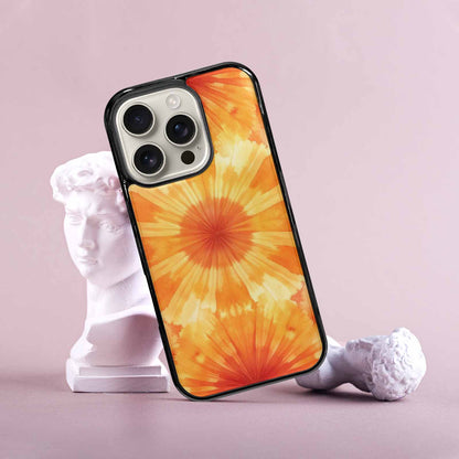 iPhone 16 Pro Case — Ombre Tie Dye Sunset Custom, Custom Phone Case