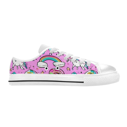 MEN'S Abstract Unicorn Art Canvas Y2K Shoes