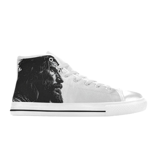 WOMEN'S Jesus_Ht_13 High Top Canvas Surreal Custom Shoes