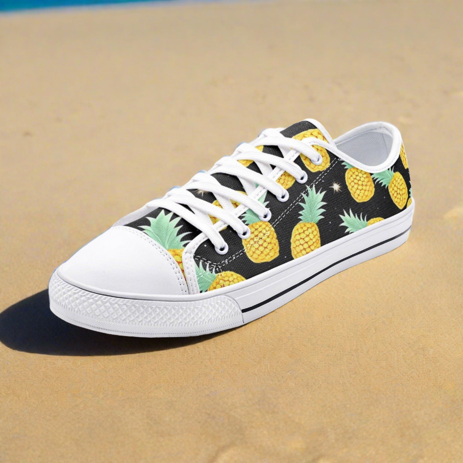 Peacock Magenta Gold Unique Bold Art - Freaky Shoes | Custom Art Sneakers