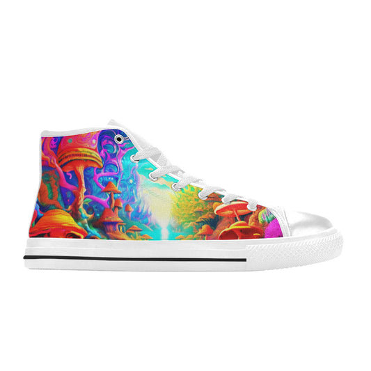 MEN'S Psyc Fantasy Art Men’S High Top Canvas Dark Academia Custom Shoes