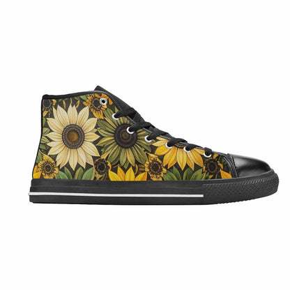 MEN'S Blend Melt Them High Top Canvas Grunge Sneakers