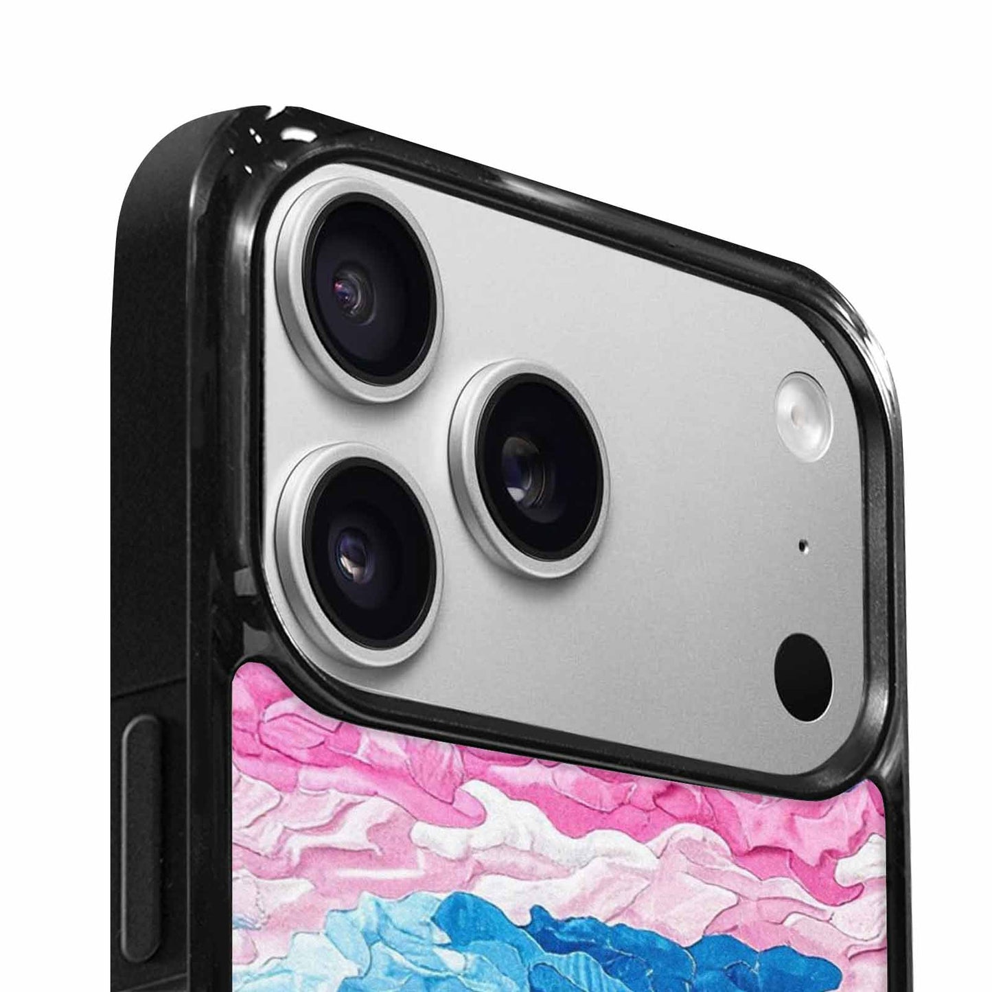iPhone 17 Pro Max Case — Vivid Camo Transgender Camo, Custom Art Phone Cover