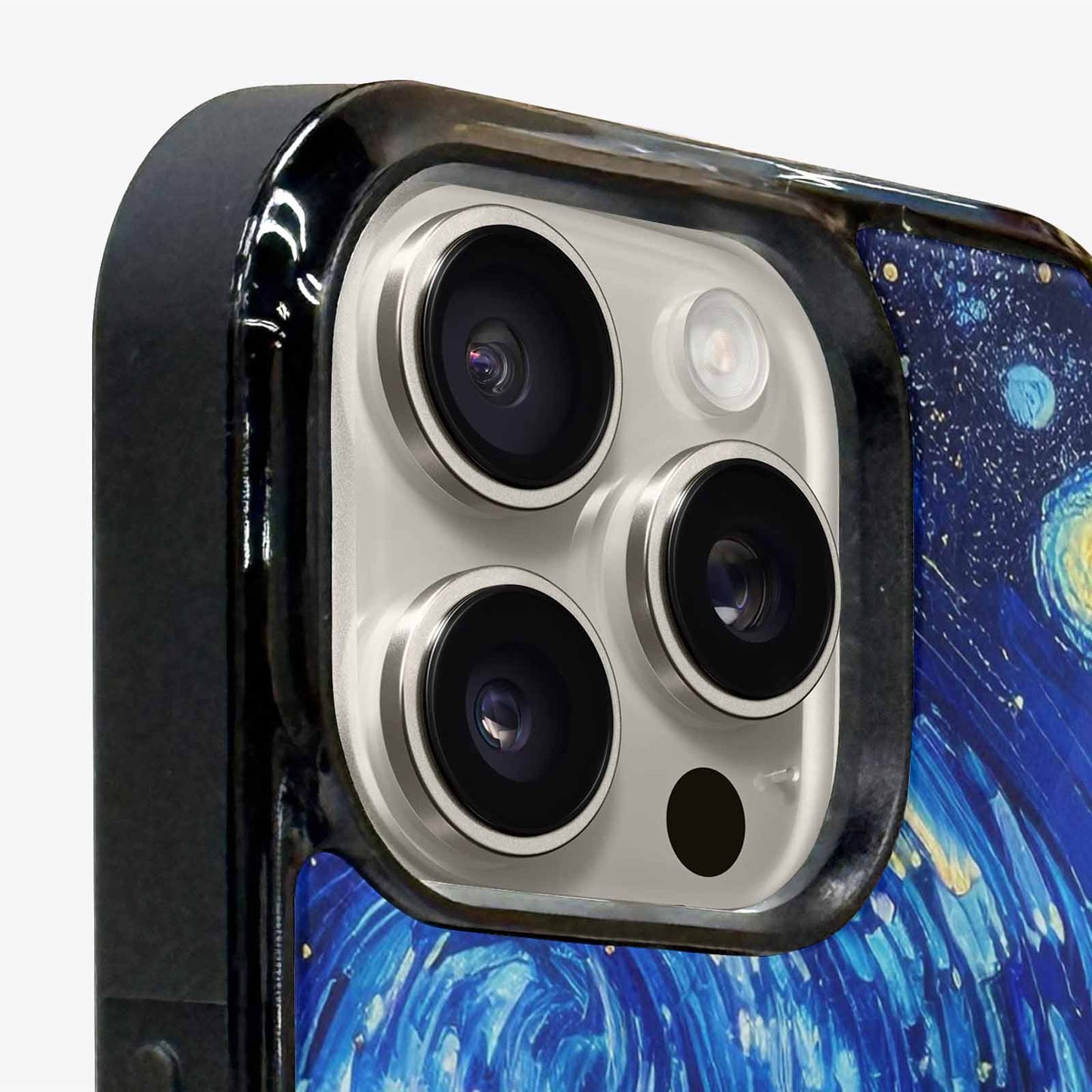 iPhone 16 Pro Case — Starry Night Van Gogh Paint Art, Personalized Phone Case