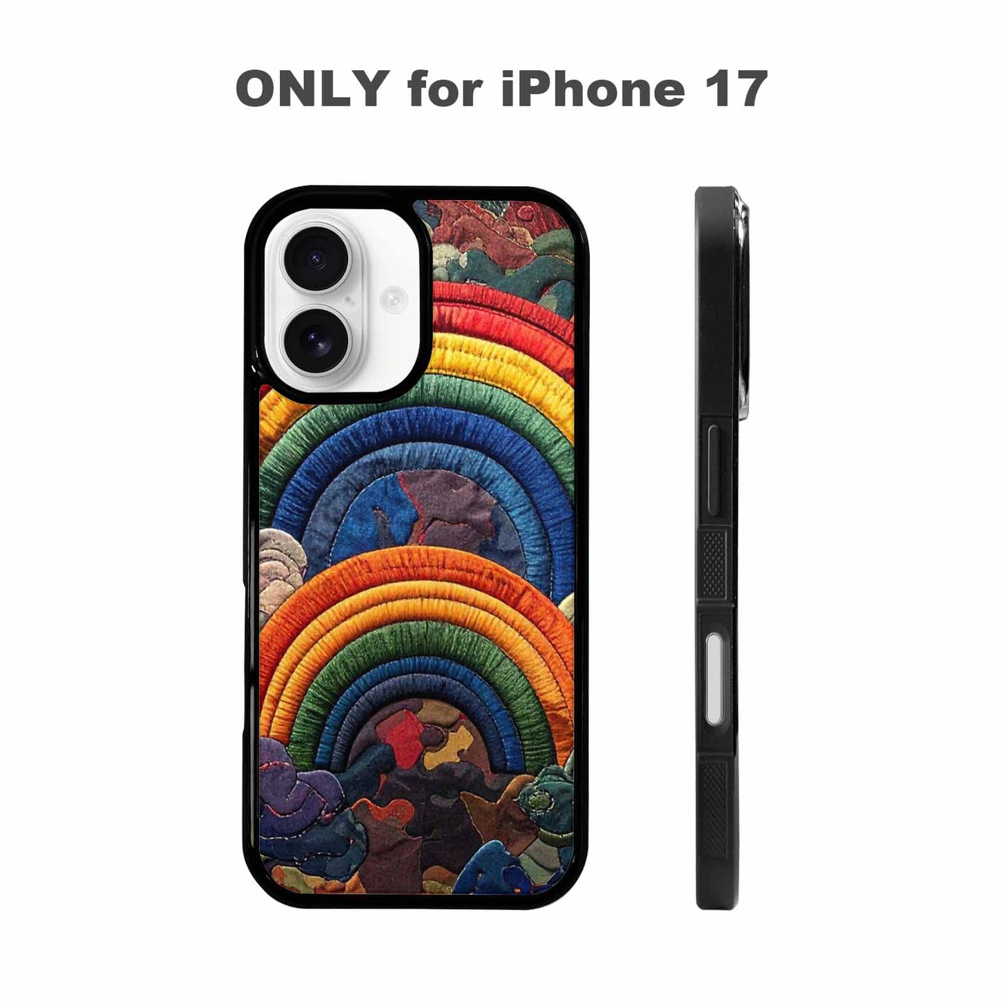 iPhone 17 Case — Vivid Camo Rainbow Camo, Custom Print Case Cover