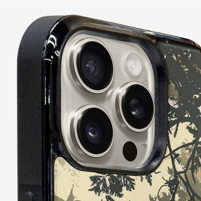 iPhone 16 Pro Max Case — Hunting Camouflage Pattern With Deer And, Custom Phone Case