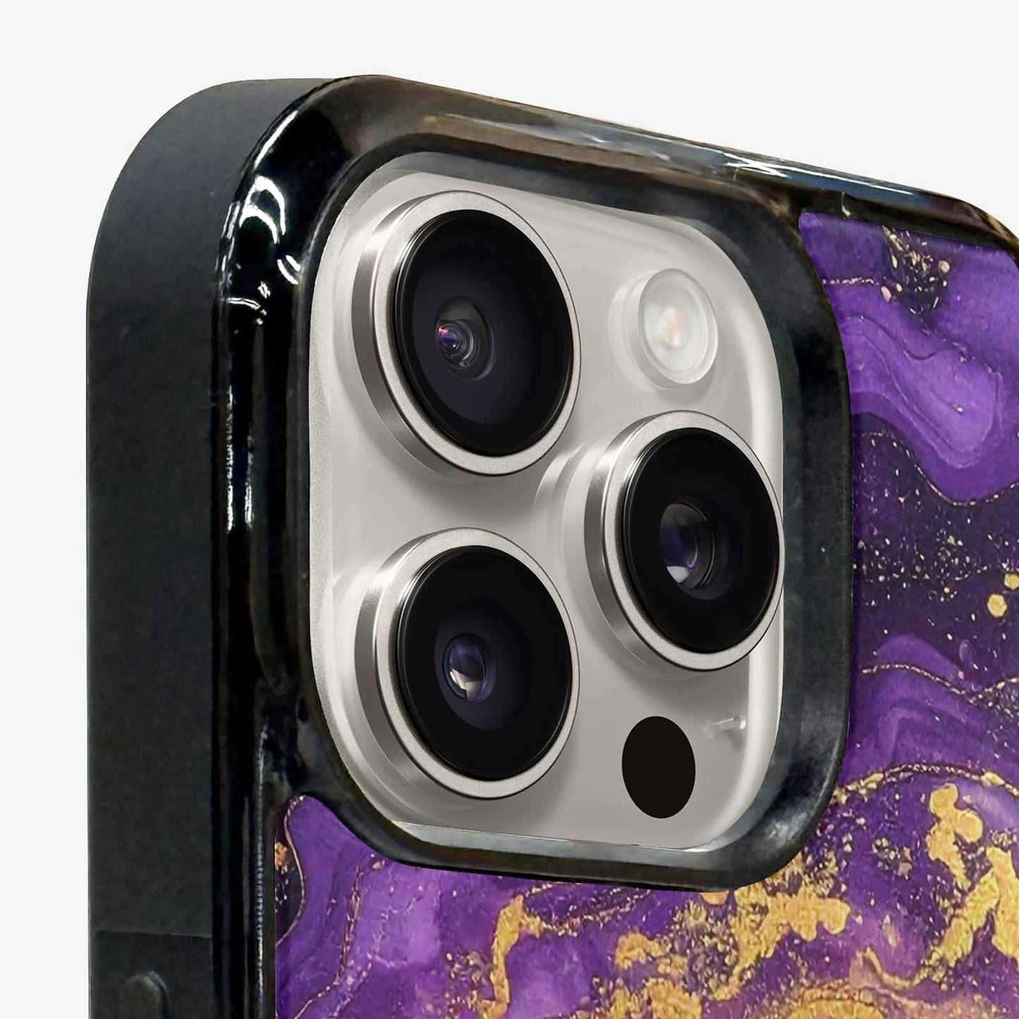 iPhone 16 Pro Case — Swirling Brushstroke Starry Night Texture Blended, Custom Designed Case Cover