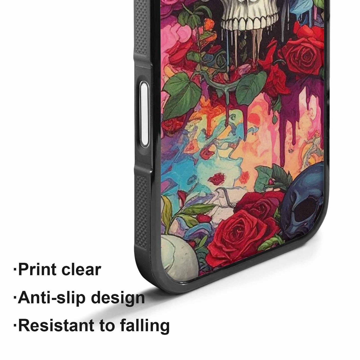 iPhone 17 Case — Skulls And Roses Skulls Gothic Skulls, Original Design Phone Case