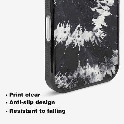 iPhone 16 Case — Black White Animal Print, Custom Print Case Cover