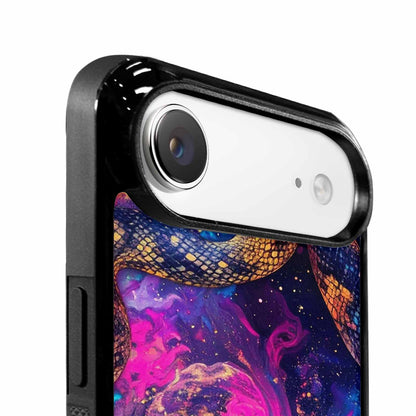 iPhone 17 Air Case — Snake Print Galaxy Seamless Pattern Animal, Customized Protective Case