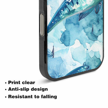 iPhone 16 Pro Max Case — Fishing Lure And Hook Pattern Seamless, Customized Protective Case