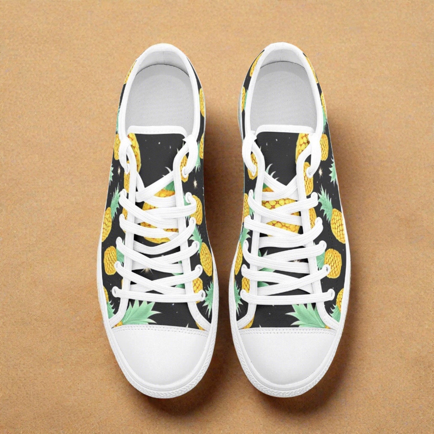 Jellyfish Pink Cream Dazzling Bold Art - Freaky Shoes | Custom Art Sneakers