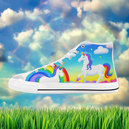 Aurora Borealis Pastel Soft Unique MEN Bold Art - Freaky Shoes | Custom Art Sneakers
