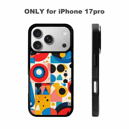 iPhone 17 Pro Case — Mod Cartoon Art Pattern Cartoon Cute, Unique Phone Case Design