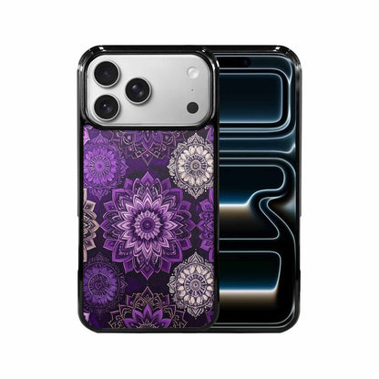 iPhone 17 Pro Max Case — Small Mandala Pattern, Randomly Floral, Unique Phone Case Design
