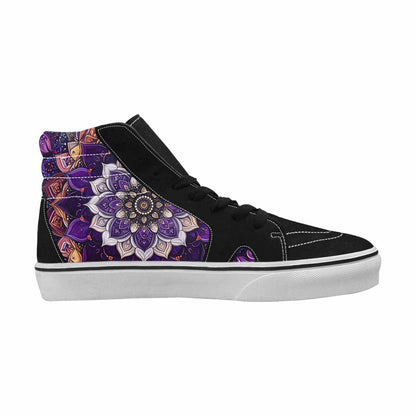 WOMEN'S Mandala High Top Canvas Aesthetic Custom Sneakers