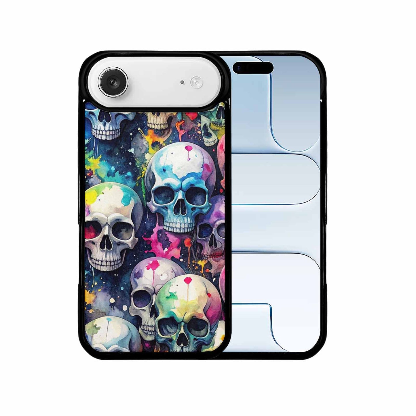 iPhone 17 Air Case — Skull Dark Art Gothic Print Gothic, Custom Print Case Cover