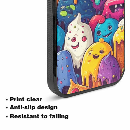 iPhone 15 Plus Case — Melting Ice Cream Monster Charac, Personalized Phone Case