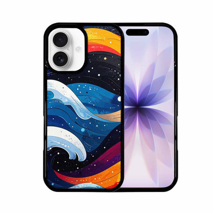 iPhone 17 Case — Glossy Winter Wave Cartoon Cute, Customized Protective Case