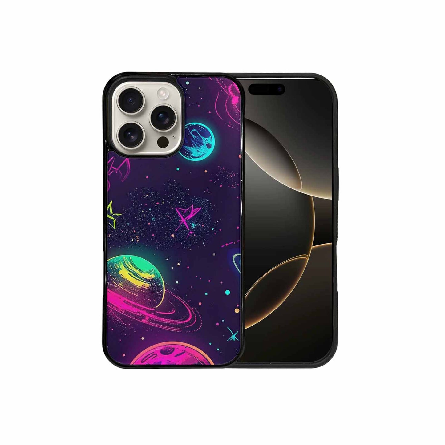 iPhone 16 Pro Max Case — Space Galaxy Astronaut, Personalized Phone Case