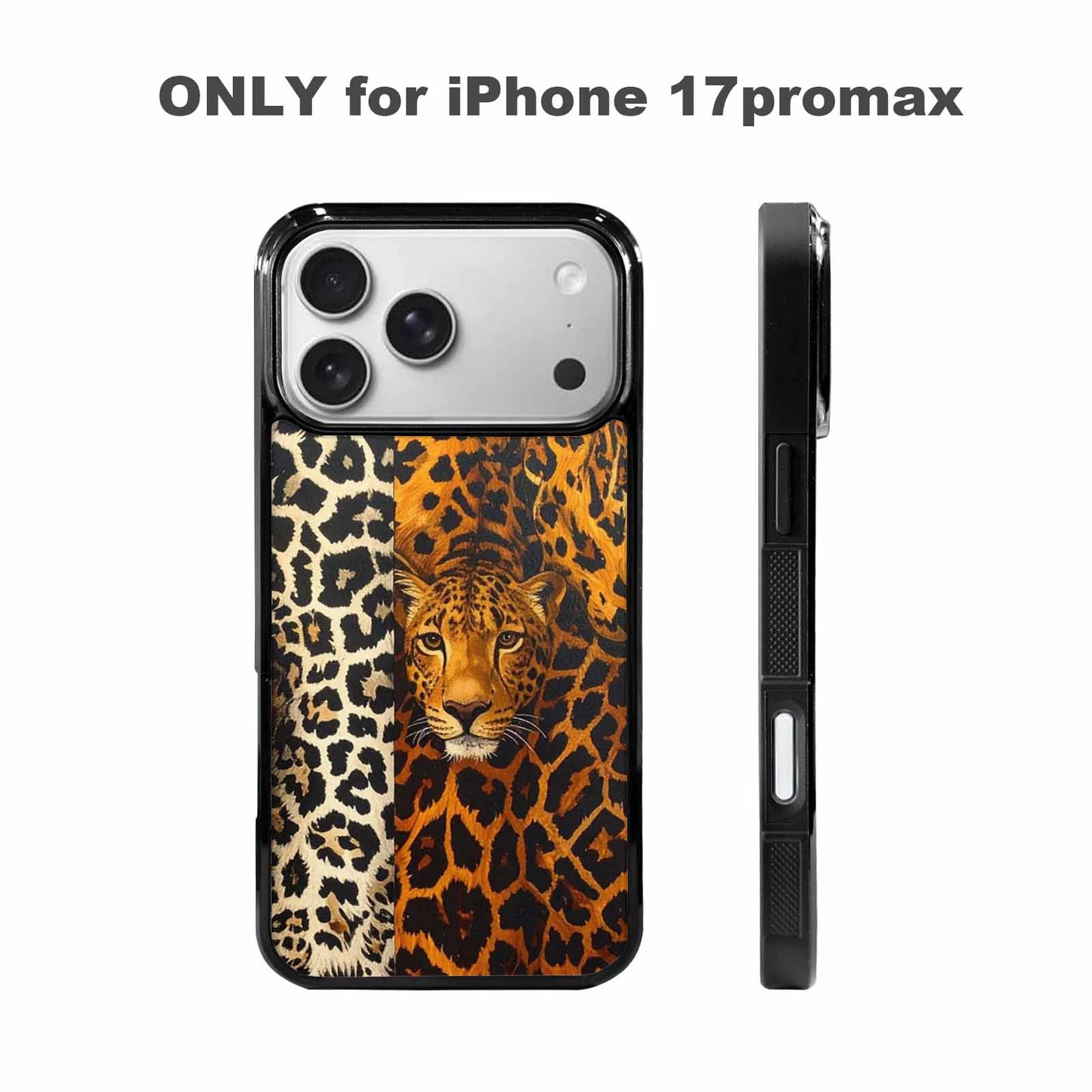 iPhone 17 Pro Max Case — Small Animal Print Pattern, Animal Print, Custom Art Phone Cover