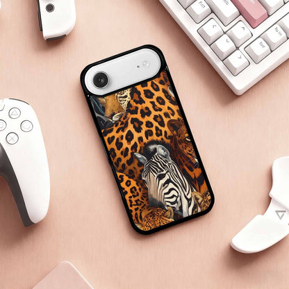 iPhone 17 Air Case — Small Animal Print Pattern Randomly Animal, Personalized Phone Case