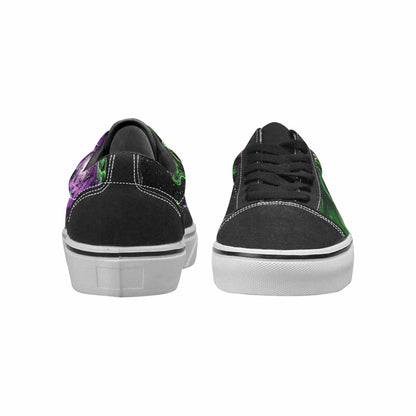 WOMEN'S Galaxy Nebula Lace-Up Canvas Dreamlike Custom Shoes