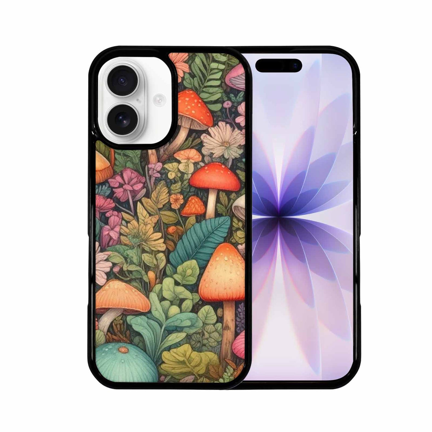 iPhone 17 Case — Mushrooms Botanicalmushrooms P Qwd Floral, Custom Made Phone Cover