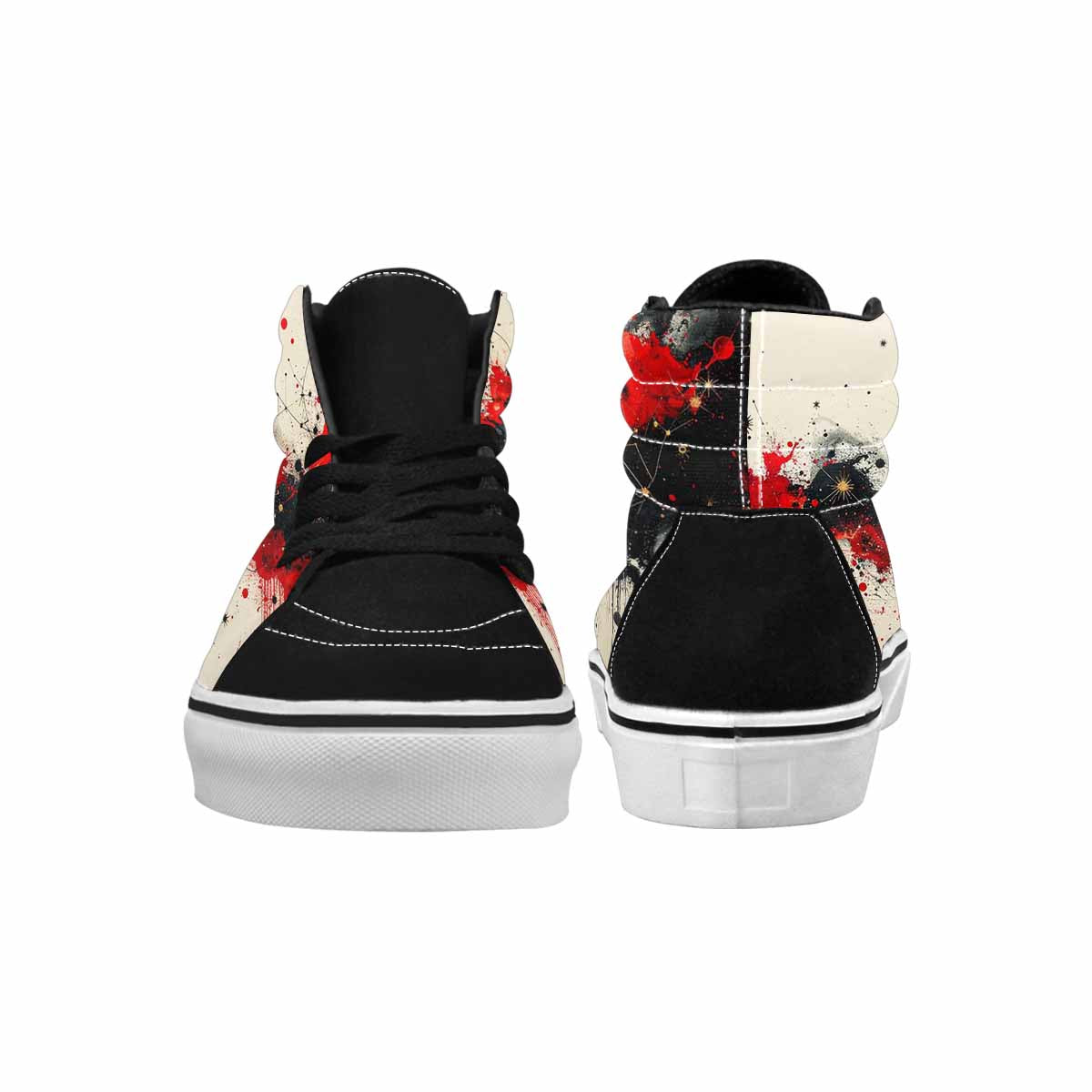 MEN'S Zodiac Constellation High Top Canvas Surreal Shoes