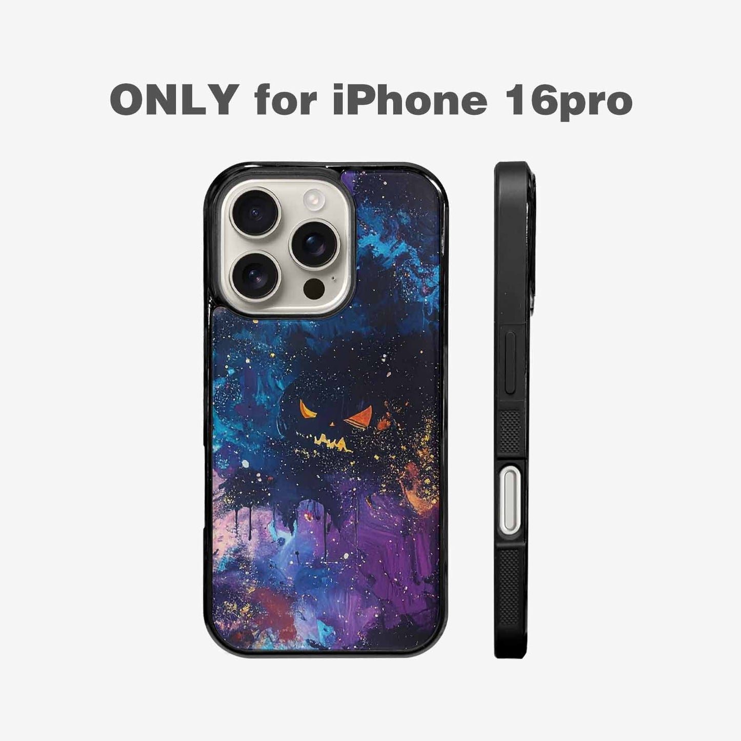 iPhone 16 Pro Case — Eamless Repeating Pattern Of Overlapping Pumpkin, Customized Protective Case