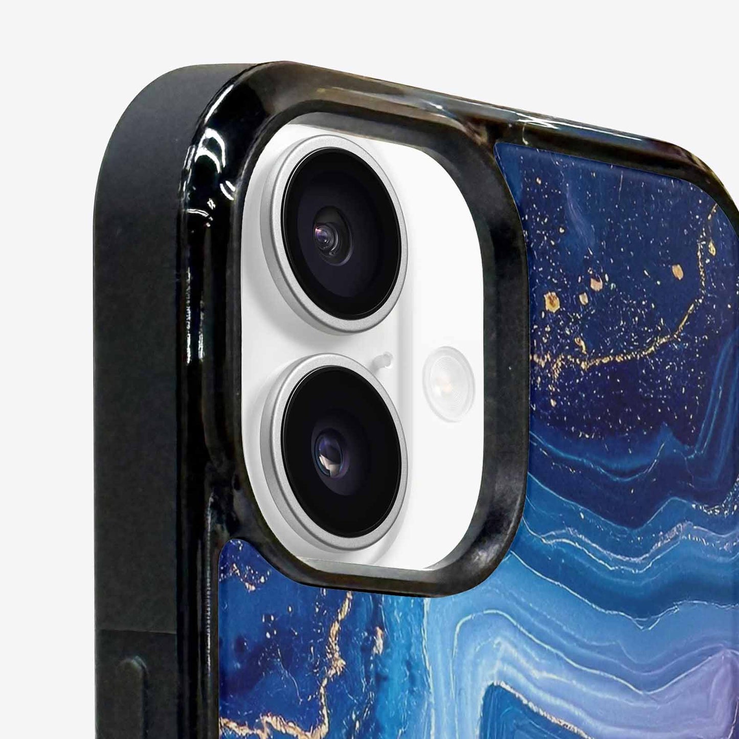iPhone 16 Case — Marble Galaxy, Custom Printed Phone Case